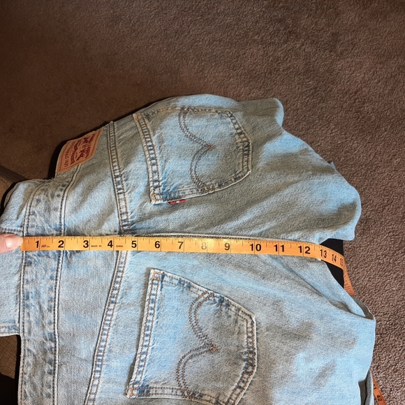 Levi's Cotton Women Overall Size Small Light Blue - Picture 9 of 16